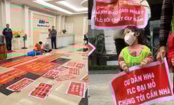 Đến hẹn lại lên, FLC tiếp tục thất hứa bàn giao, người dân đội mưa đi đòi nhà ở xã hội