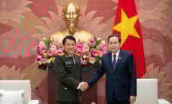 Chủ tịch Quốc hội Trần Thanh Mẫn: Công an tiên phong trong sắp xếp, tinh gọn bộ máy 