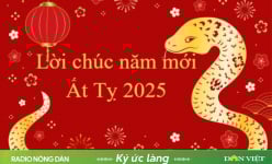 Những lời chúc ấn tượng nhất trong tết Nguyên đán Ất Tỵ 2025