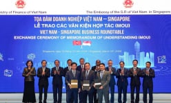 Vietnam Airlines 'bắt tay' với 'ông lớn' Singapore đưa sân bay Long Thành vươn tầm thế giới
