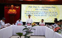 Dự án cao tốc Bến Lức - Long Thành và Biên Hòa - Vũng Tàu: Phó Thủ tướng Hồ Đức Phớc lưu ý điều gì?