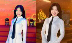 Ca sĩ Hà Myo nói gì khi bị chỉ trích nặng nề vì mặc áo dài thắt cà vạt, hẫng chân ngã trên sân khấu?
