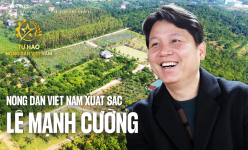 Nông dân xuất sắc Lê Mạnh Cường: 'Tôi muốn xây dựng hình ảnh người nông dân mới, giàu có, không chân lấm tay bùn'
