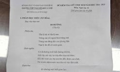 MV 'Bắc Bling' gây sốt của Hòa Minzy bất ngờ vào đề thi Văn lớp 12: 'Yêu Tổ quốc từ những điều bình dị'