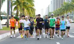 Hơn 7.000 VĐV tham gia tranh tài ở giải Danang International Marathon 2025