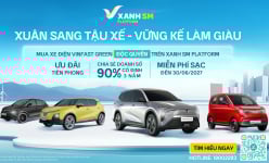 GSM bắt đầu nhận đặt cọc 4 dòng xe VinFast Green từ ngày 17/03/2025