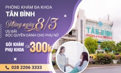 Tôn vinh phái đẹp - Phòng khám đa khoa Tân Bình chúc mừng 8.3