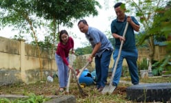 Xã nghèo sẽ có điểm trường mơ ước của NTNN/Dân Việt - Quỹ Thiện tâm (Vingroup)