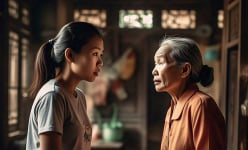 Mẹ chồng viết đơn ly hôn bắt con dâu và con trai ký vào