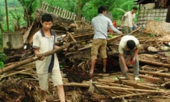 Thanh Hóa: Hơn 30 căn nhà bị sập, tốc mái do giông lốc
