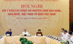 Ông Trần Đức Lương, Nguyễn Tấn Dũng và nhiều vị nguyên lãnh đạo dự hội nghị xin ý kiến