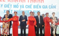 Khánh thành nhà máy giết mổ chế biến gia cầm hiện đại nhất Việt Nam