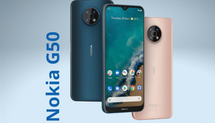 Nokia G50: Thiết kế đơn giản, pin trâu, giá thành rẻ, sở hữu 5G