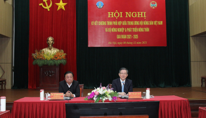 Trung ương Hội Nông dân Việt Nam-Bộ NNPTNT phối hợp thực hiện 5 chương trình tạo lập hình ảnh nông dân thế hệ mới