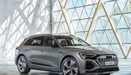 Audi Q8 e-tron chính thức 'trình làng', thay đổi nhiều về thiết kế 