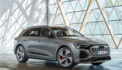 Audi Q8 e-tron chính thức 'trình làng', thay đổi về thiết kế 