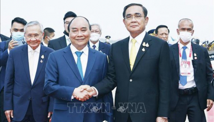 Chủ tịch nước khuyến khích doanh nghiệp Thái Lan đầu tư vào Việt Nam trong các lĩnh vực mới