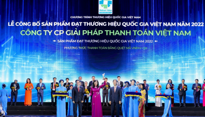 VNPAY lần thứ 2 liên tiếp đạt Thương hiệu Quốc gia