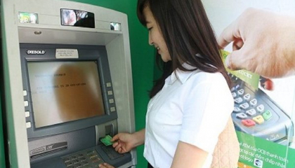 Phục vụ tốt nhu cầu thanh toán, rút tiền mặt qua hệ thống ATM dịp Tết Nguyên đán