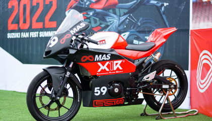Cận cảnh bản độ Suzuki GSX-R150 theo phong cách xe đua Moto3