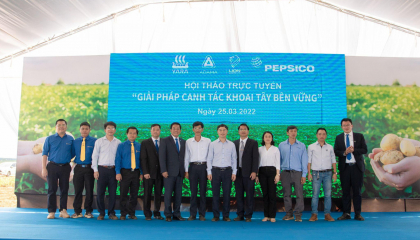 PepsiCo Việt Nam đồng hành cùng nông dân Tây Nguyên phát triển giải pháp canh tác khoai tây bền vững