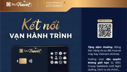 SeABank, Tập đoàn BRG và Vietnam Airlines ra mắt thẻ đồng thương hiệu SeATravel 