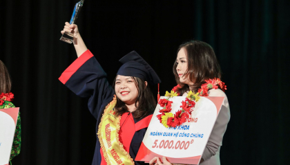 Xuất hiện tân cử nhân có mức điểm GPA cao nhất “lịch sử” thủ khoa UEF 