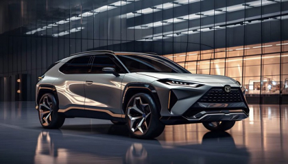 Toyota RAV4 2025 - SUV 'hot nhất' của Toyota hé lộ thiết kế thế hệ mới