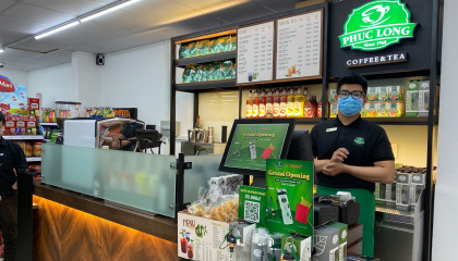 Phúc Long đóng bớt các ki-ốt không hiệu quả tại cửa hàng WinMart+