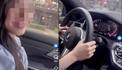 Cô gái lái BMW 140 km/h trong khu đô thị ở TP.HCM, căn cứ để xử lý vi phạm?