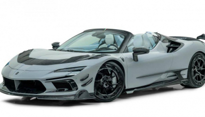 'Hé lộ' ngoại hình hầm hố Ferrari SF90 Spider khi trang bị gói độ Mansory