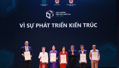 Tập đoàn BRG được vinh danh “Vì Sự Phát triển Kiến trúc” tại Giải thưởng Kiến trúc Quốc gia 2022-2023