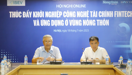 PGS.TS Vũ Sỹ Cường chỉ ra cơ hội và thách thức của Fintech ở vùng nông thôn