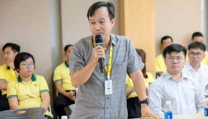 Tổng giám đốc PVCFC đối thoại với người lao động 