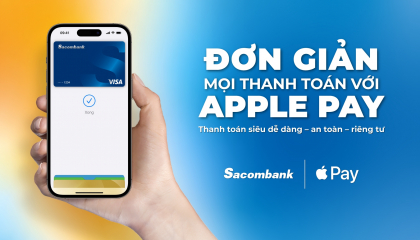 Một phương thức thanh toán dễ dàng, an toàn và riêng tư với iPhone, Apple Watch, iPad và Mac