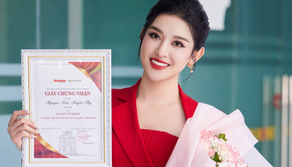 Á hậu Huyền My: Muốn chia sẻ tình yêu với Hà Nội