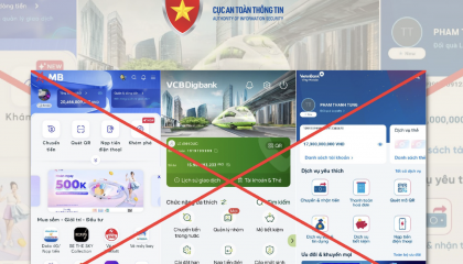 Tinh vi lừa đảo cài app ngân hàng giả mạo để chiếm quyền điều khiển thiết bị