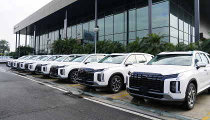 Hyundai Thành Công xuất khẩu xe sang Thái Lan