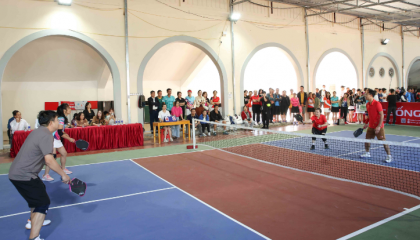 Lai Châu: Hơn 150 vận động viên dự giải Pickleball Than Uyên mở rộng