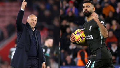 Liverpool ngược dòng trước Southampton, HLV Slot và Salah chạm cột mốc ấn tượng
