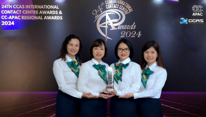 BIDV nhận 03 giải thưởng quốc tế về trải nghiệm khách hàng