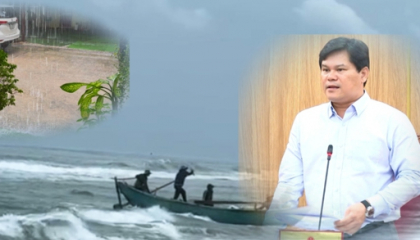 Mưa lớn dồn dập, Phó Chủ tịch tỉnh Quảng Ngãi cảnh báo “nóng” về thời tiết xấu trên biển
