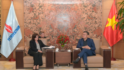 Phó Tổng Giám đốc Petrovietnam Lê Mạnh Cường tiếp Thứ trưởng Bộ Ngoại thương và Đầu tư nước ngoài Cuba
