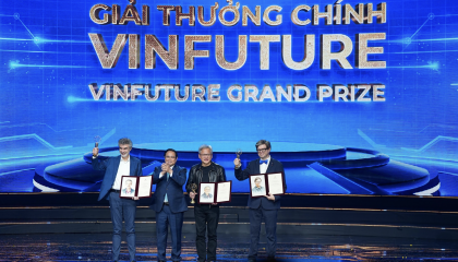 VinFuture 2024: Chủ tịch Nvidia cùng 4 nhà khoa học đoạt Giải thưởng Chính 3 triệu USD