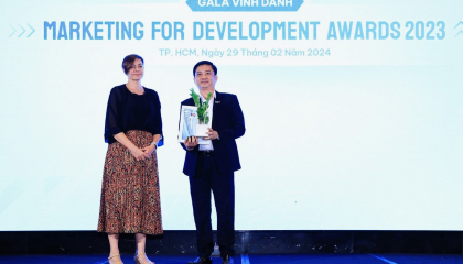 “Tô cam cùng TH” được vinh danh là chiến dịch Marketing Vì Phát triển Bền vững 2023