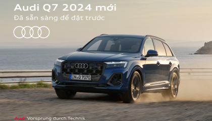 Audi Q7 2024 nhận đặt hàng tại Việt Nam: Ngoại hình trẻ trung, giá bán 'mềm' đấu BMW X5, Mercedes-Benz GLE