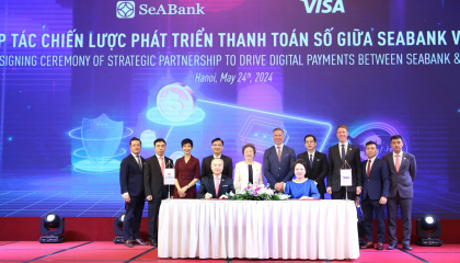 SeABank và Visa hợp tác chiến lược phát triển thanh toán số