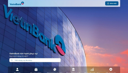 Vietinbank ra mắt website mới