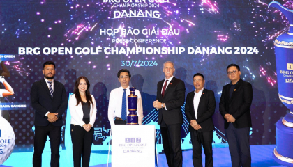 Họp báo Giải Golf Phát triển Châu Á – BRG Open Golf Championship Danang 2024