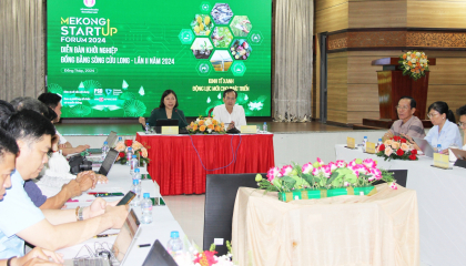 Diễn đàn khởi nghiệp ĐBSCL năm 2024 tại Đồng Tháp: Giúp startup tháo gỡ các điểm nghẽn
